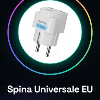 Adattatore Spina Universale Europeo AC 10A 250V