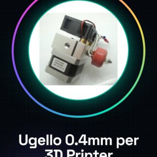0.4mm Ugello 3D Printer Estrusore Print Head 3D Printer Print Head per Stampante 3D