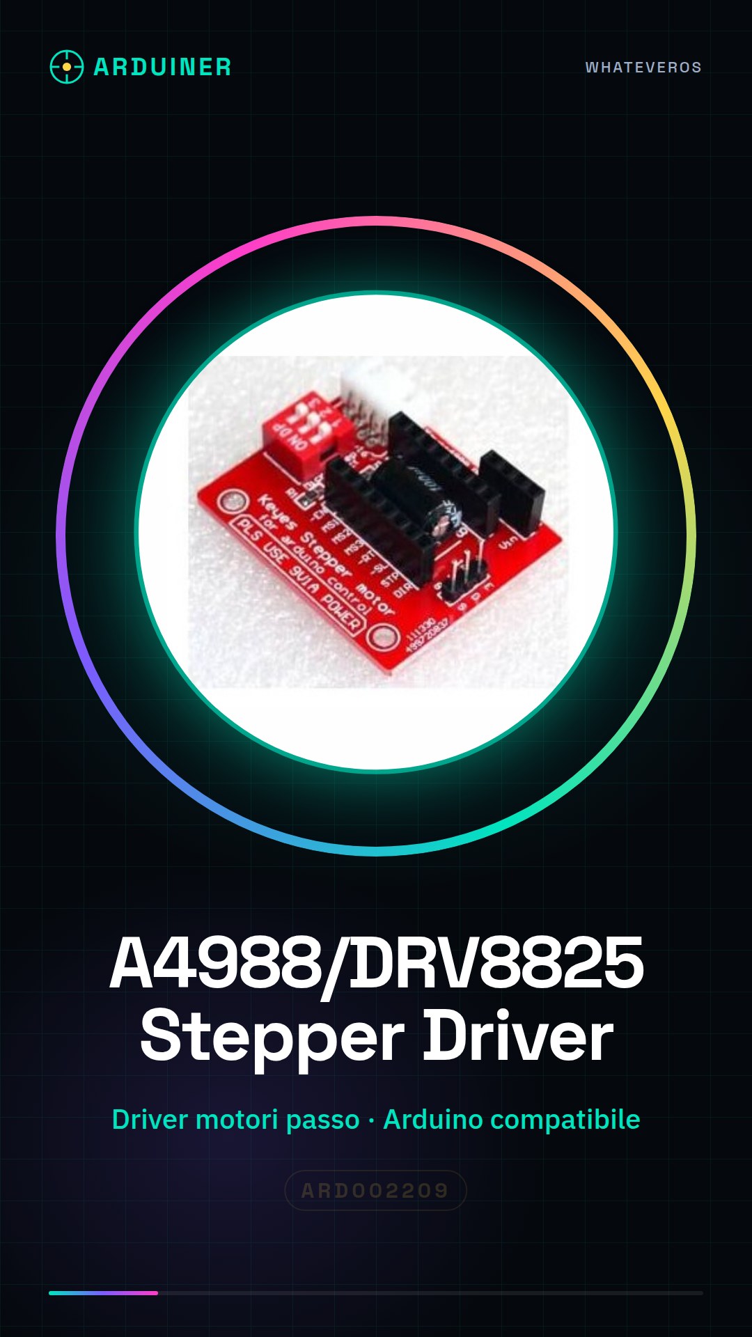 Contrôleur de moteur pas à pas A4988/DRV8825