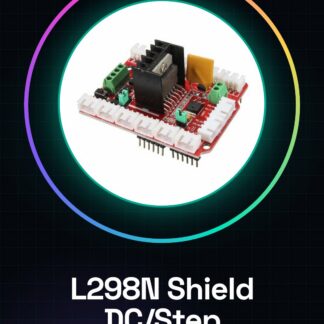 L298N Motor Driver Shield for Arduino DC and Stepper Motors