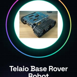 Telaio Base Rover Robot in Metallo con Cinghie TK002