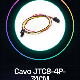 JTC8-4P-31CM Câble avec Écartement de 2.54mm