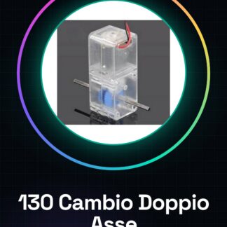 130 cambio robot trasparente doppio asse