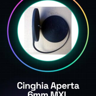 1 Metro Cinghia Aperta 6mm MXL