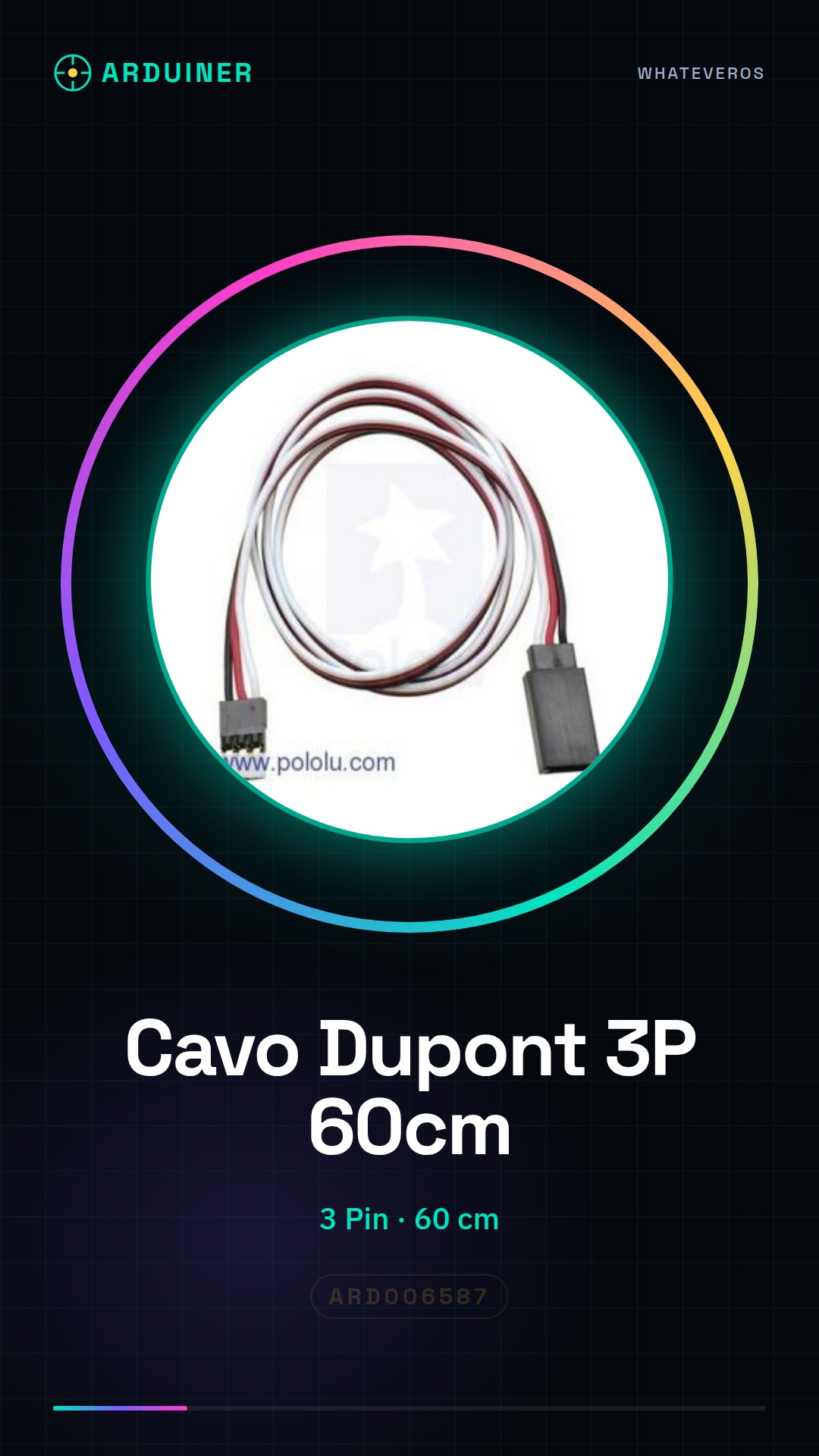 60cm Dupont-Kabel 3-polig 3-polig Jumper Kabel für Arduino und 3D-Drucker