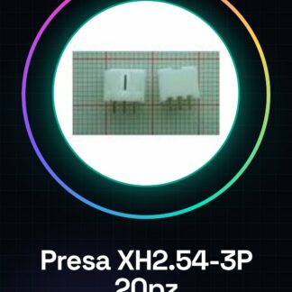 20 pezzi XH2.54-3P Presa a perno diritto