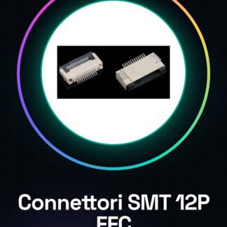 2 Pezzi Connettore SMT da circuito stampato per cavo piatto FFC 12P 0.5MM