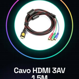 3 AV HDMI Cable 1.5M