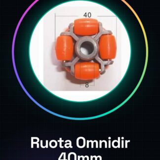 40mm Omnidirectional Wheel for Smart Car, Robot, Rover