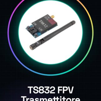 TS832 12V 32ch 5.8ghz 600mw 5km Wireless Av Tx FPV Trasmettitore