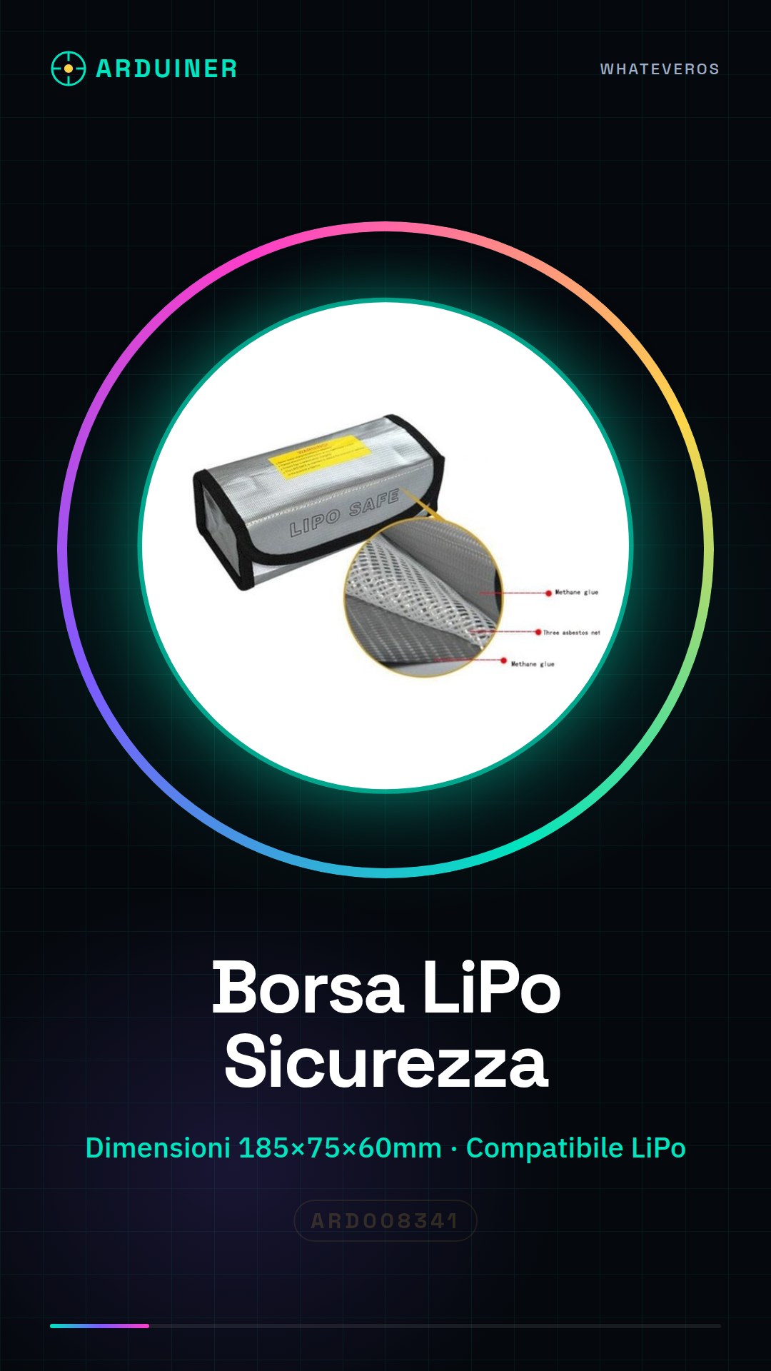 LiPo-Beutel für Batteriesicherheit