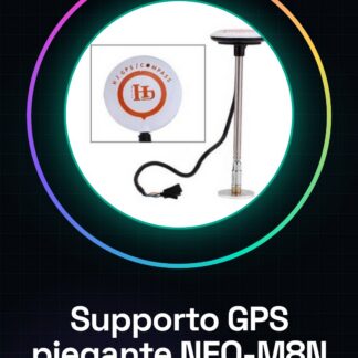 Supporto per antenna piegante GPS integrato con bussola GPS integrata NEO-M8N