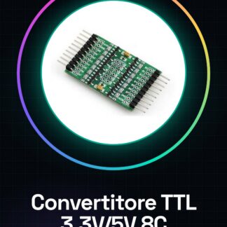 3.3V 5V 8 Canali Convertitore di Livello Logico TTL Bidirezionale per Arduino
