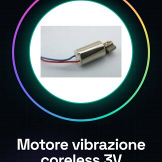 Motore di vibrazione coreless DC 3V 1500 RPM Micro 6*12mm