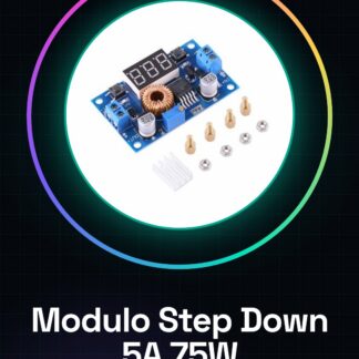 5A 75W DC-DC Step Down Modulo Convertitore Regolabile Tensione con Display