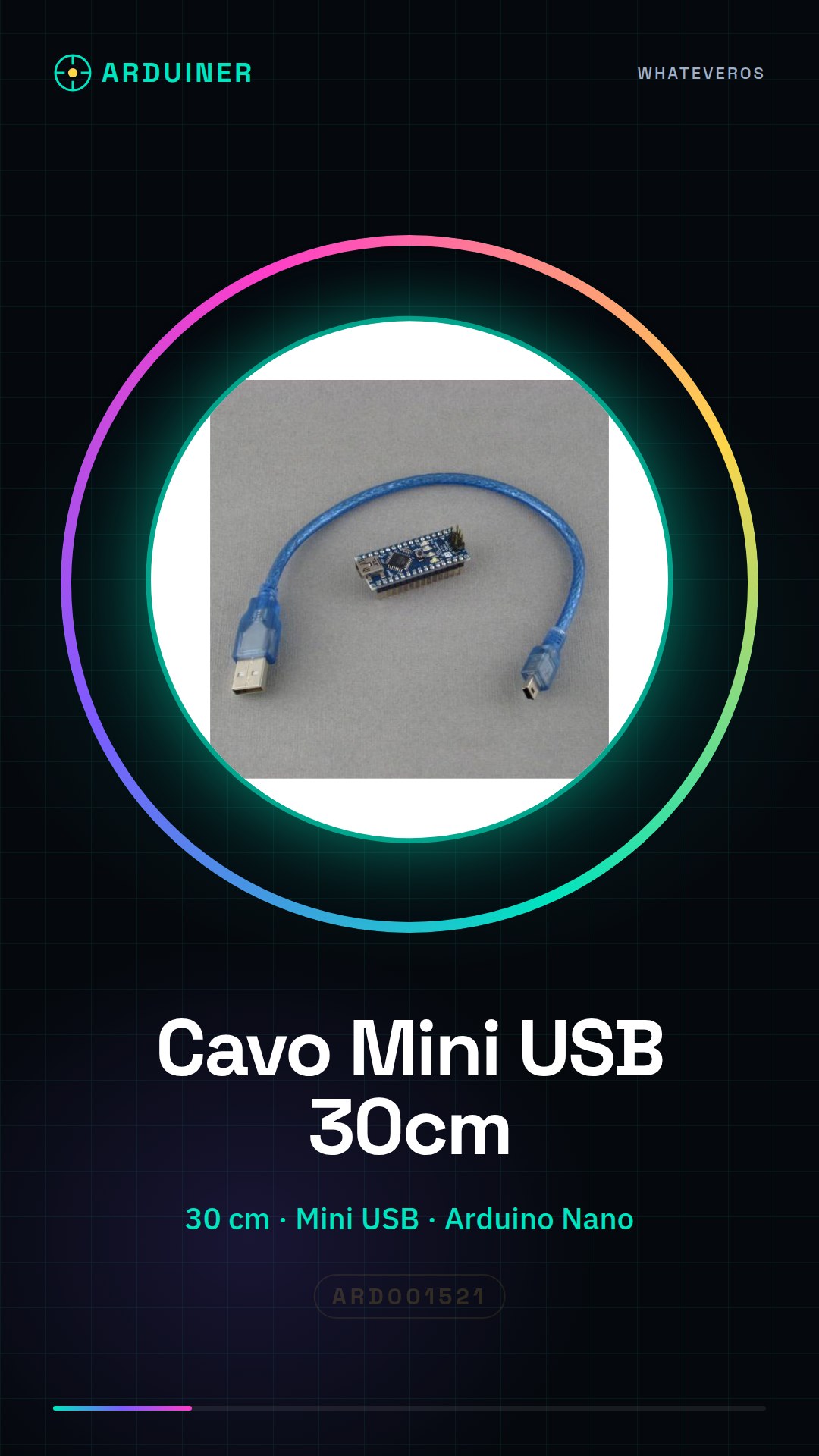 MINI USB KABEL 30cm FÜR NANO