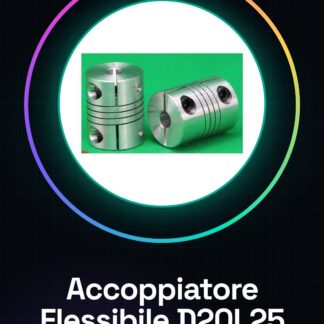 Accoppiatore Flessibile D20L25 6,35/8,00 mm