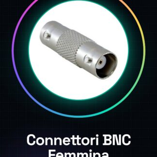 5 Pezzi Connettori BNC Femmina - Femmina