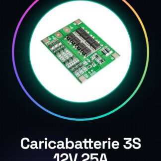 3S 12V 25A con batteria al litio agli ioni di litio 18650 Caricabatterie Scheda di protezione della batteria 11,1 V 12,6 V.