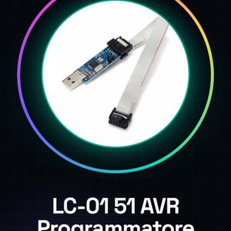 LC-01 51 AVR Programador, descarga ISP, USBASP downloader