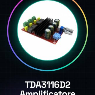 TDA3116D2 Tube Amplificatore audio digitale Scheda Amplificatore di potenza Amp 2.0 Classe D Stereo HIFI amplificatore DC 12V 24