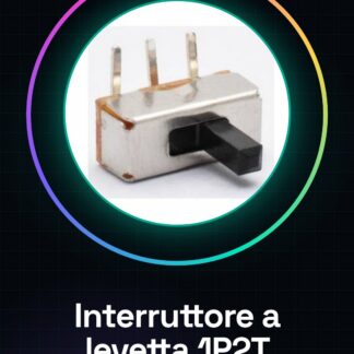 20 Pezzi SS12D03 / 1P2T Interruttore a levetta / Interruttore a pin piega