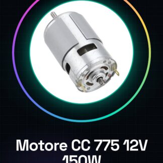 Motore CC ad alta velocità 775 12V 150W 12000 RPM