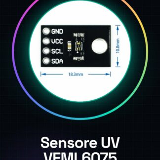 UV / Sensore di intensità luminosa / VEML6075 UVA UVB