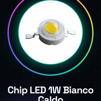 2 Pezzi Chip Led 1W Bianco Caldo 80 - 90 Lumens