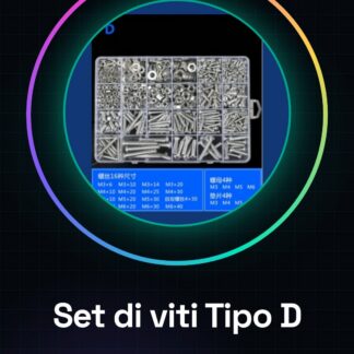 Tipo D, vite Set di viti fai-da-te elettronico digitale vite piccola vite universale