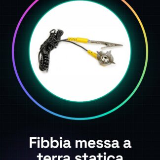 Boutonnière de décharge statique Câble de décharge statique flexible pour ESD