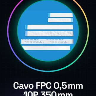 FPC Cable 0.5mm-10P 350mm A-A – 4 Pack