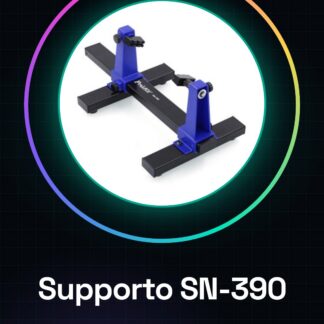 SN-390 Supporto per circuito stampato regolabile Telaio per saldatura PCB e montaggio Strumento di riparazione del morsetto del supporto Rotazione di 360 gradi