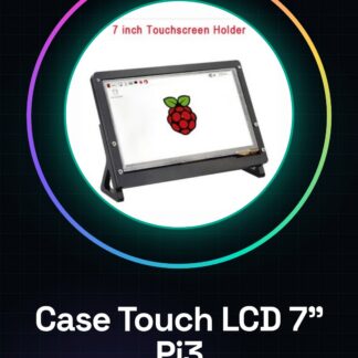 Case per alloggiamento touch screen LCD da 7 pollici per Raspberry Pi 3/3 B+ (solo Case)
