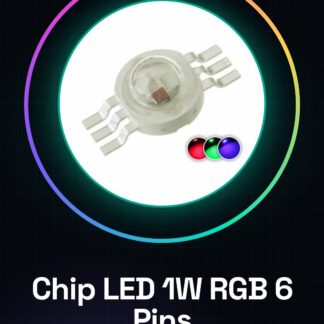 Chip Led 1W RGB 6 Pins Alta Luminosità