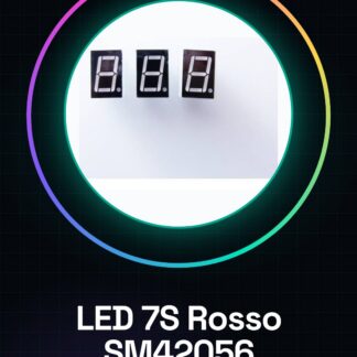 3 Pezzi 7 segmenti LED Rosso Digitale 0.56 SM42056 compatibile con Arduino