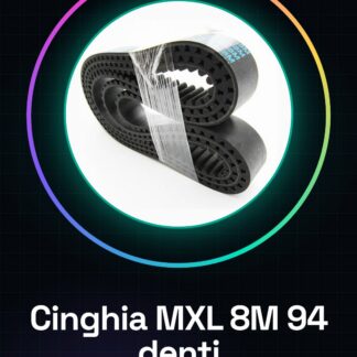 752 MXL 8M ad anello chiuso Cinghia 94 denti - larghezza 6,35 mm