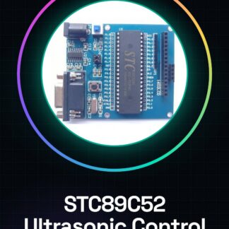 STC89C52 Scheda di controllo per sensori ad ultrasuoni