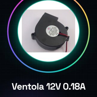 Ventola Raffreddamento 12V DC 0.18A 15x10x7cm per Stampanti 3D Ultimaker