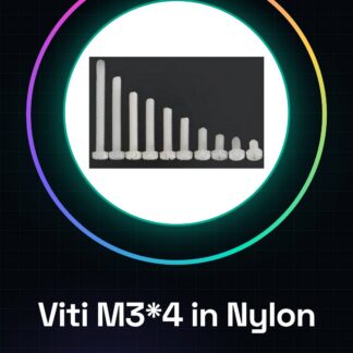 10 Pezzi M3*4 Viti in Nylon