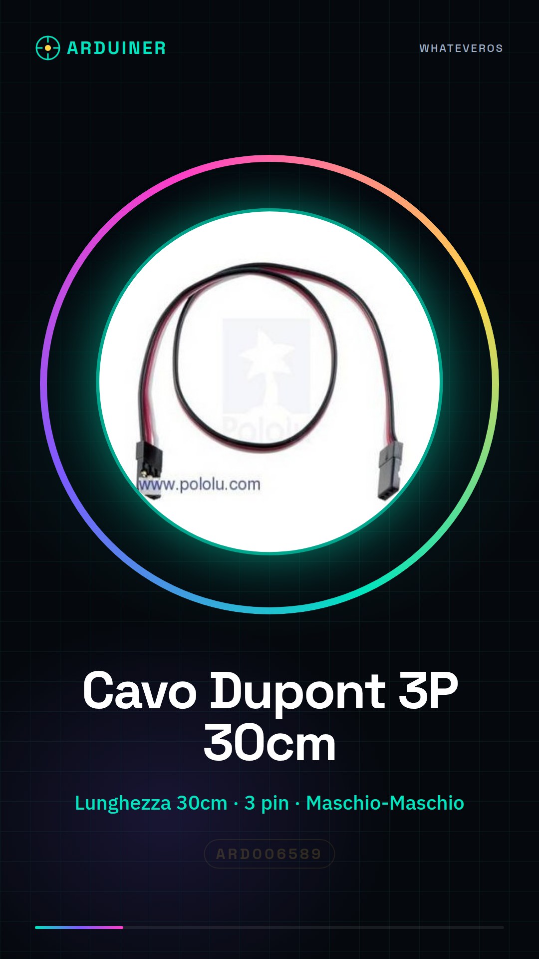 Câble Dupont 3P Mâle-Mâle Parallèle 3 Pin Jumper Câble pour Arduino et Imprimantes 3D 30CM