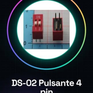 3 Pezzi DS-02 Code Pulsante 2set 4pins 2.54 Pitch