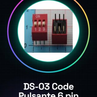 3 Pezzi DS-03 Code Pulsante 3set 6pins 2.54 Pitch