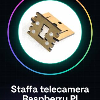 Staffa montaggio telecamera regolabile per Raspberry PI