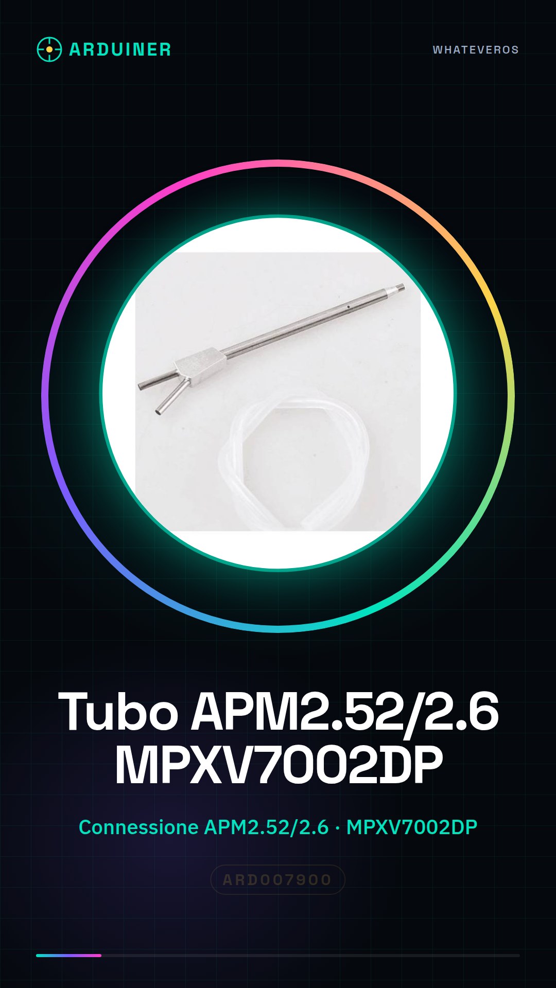 APM2.52 / 2.6 Breakout Board Connector Tube MPXV7002DP