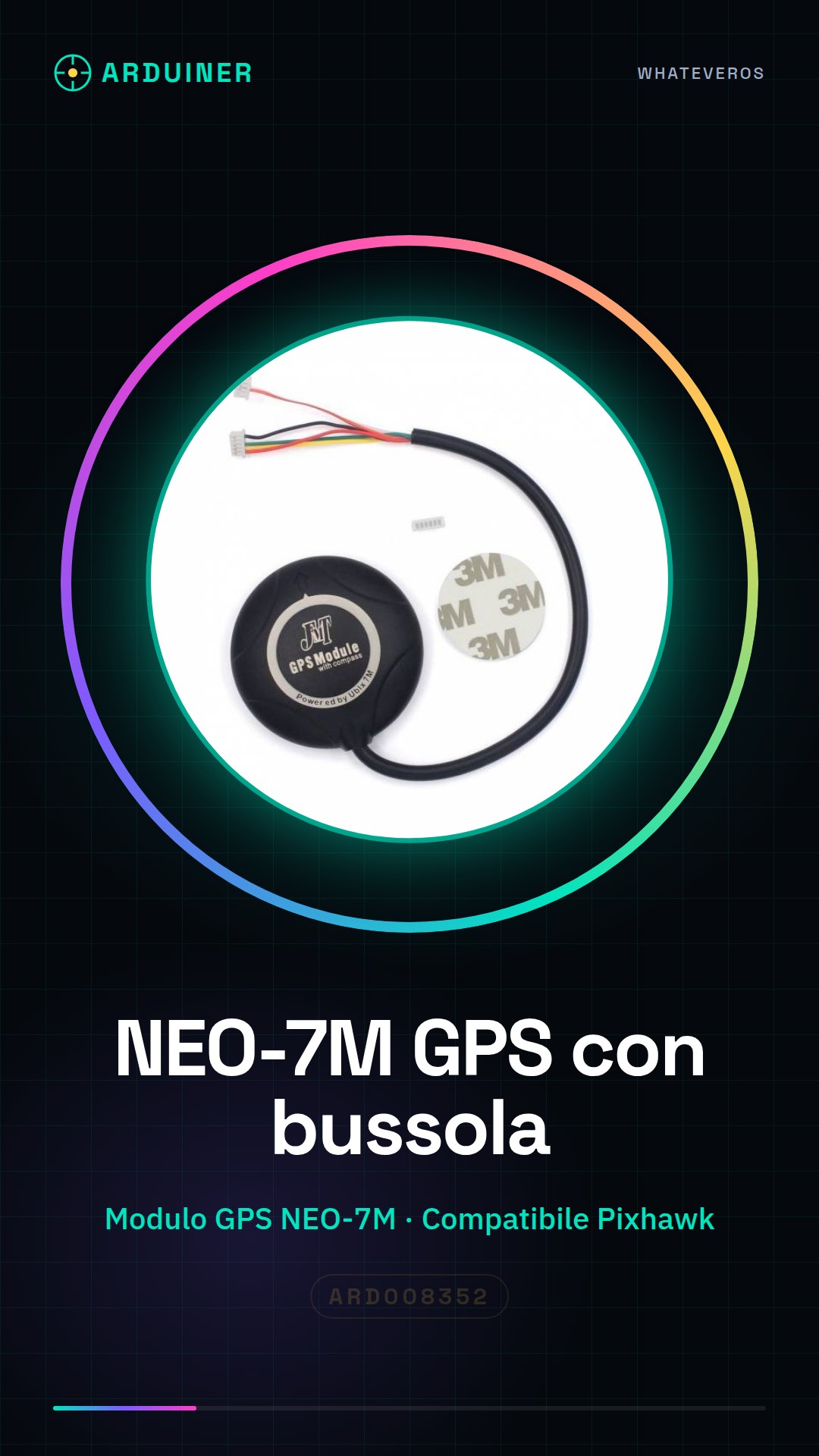 NEO-7M APM Modulo GPS con bussola per Pixhawk