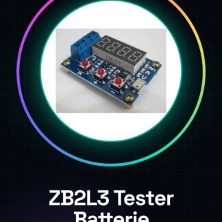 ZB2L3 Batteria Capacità Tester Tipo di scarico carico esterno Modulo