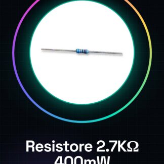 50 Pezzi MFR3-2K7FC Resistore Foro Passante, Serie MFR, 2.7 kohm, 400 mW, ± 1%, 200 V, Conduttori Assiali 2.7K ohm 0.5W