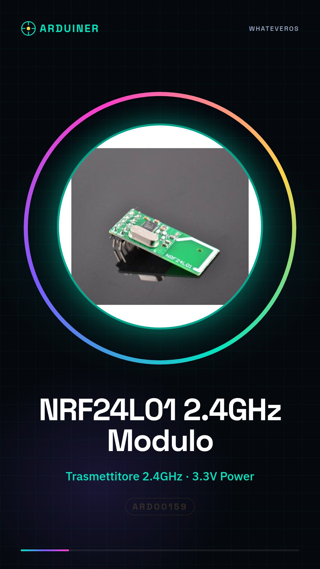 Module Transmetteur Récepteur NRF24L01 sans fil à 2.4GHz version améliorée