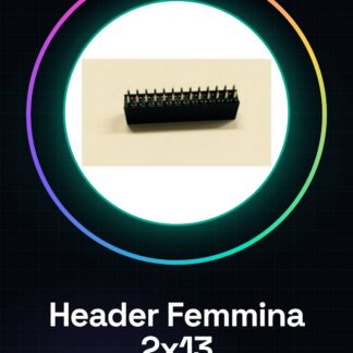 2 pezzi Header femmina 2 file da 2 * 13 file a 2 file